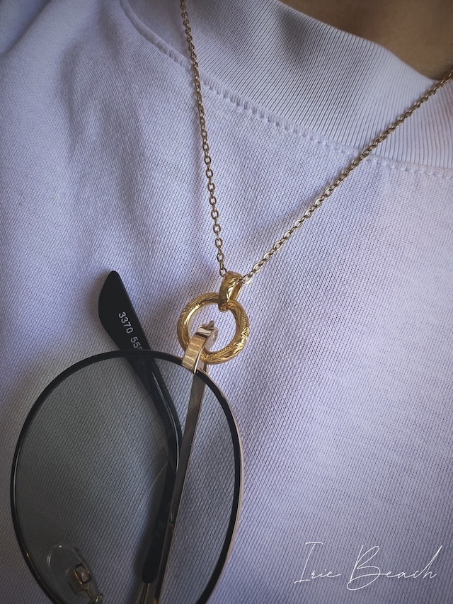 Pipe circle necklace