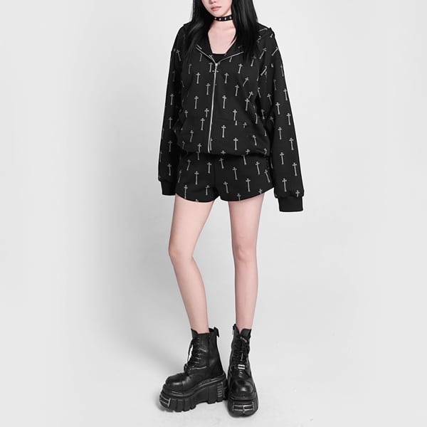 フルクロスパターンショートパンツ(ruf_02566)