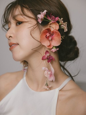 ※追加※【5/11〜発送】flower ear cuffs