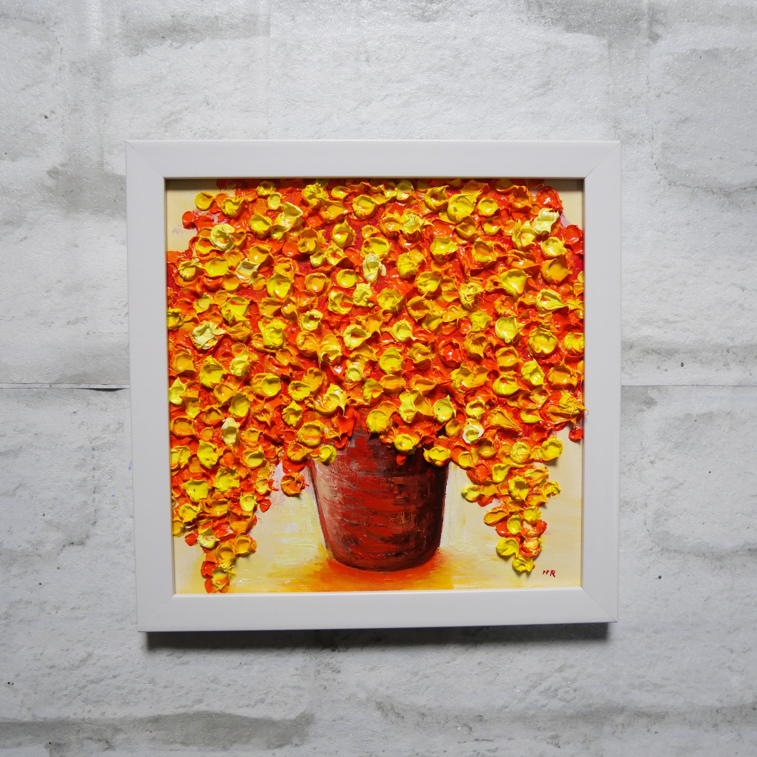 油絵 油彩 油彩画 絵画 絵【赤い牡丹】 油絵 油彩 油彩画 絵画 絵【赤い牡丹】 | HIROSHI1990