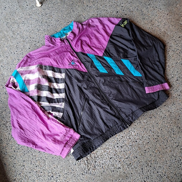 90's le coq sportif ナイロンジャケット used [310017]