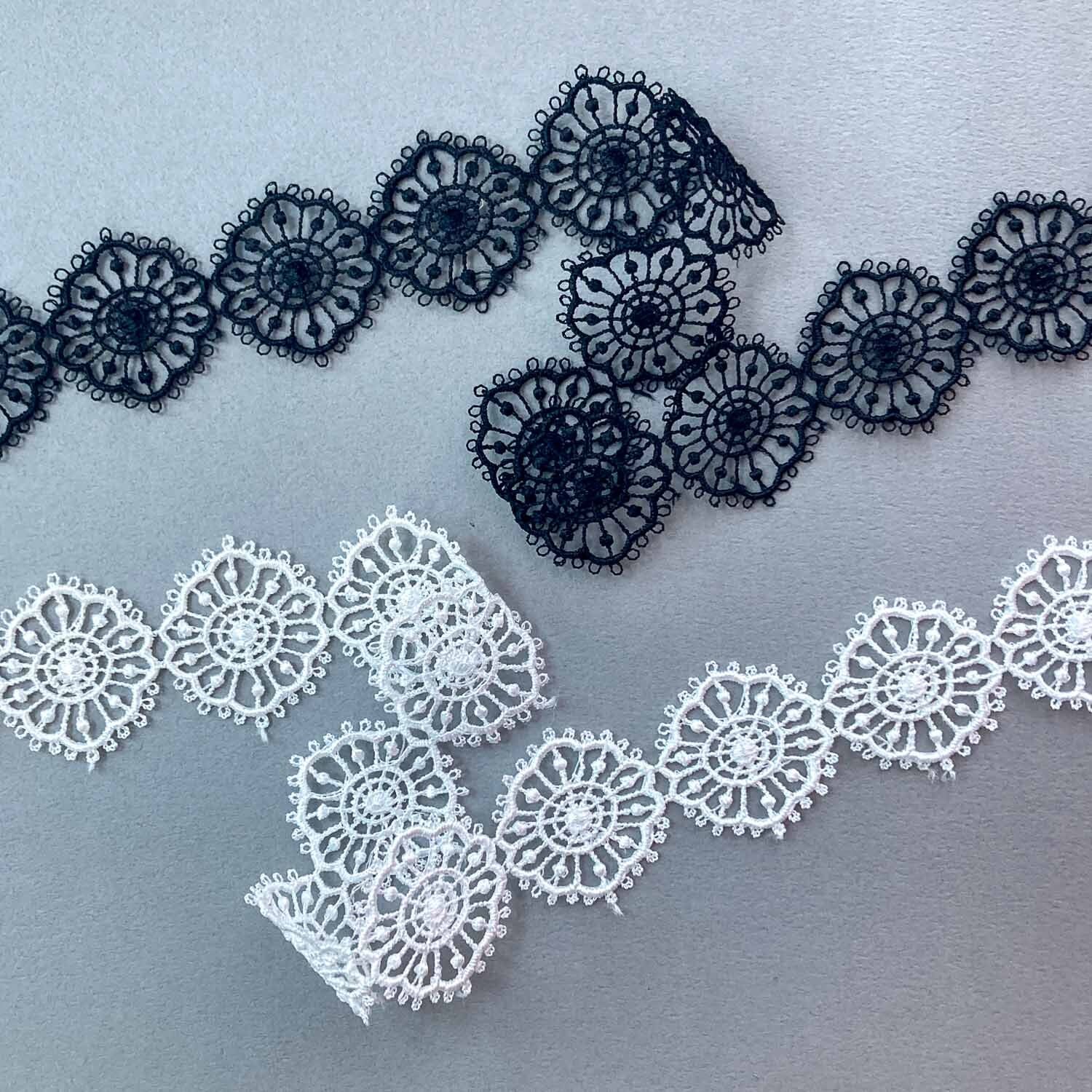 透かし蜘蛛の巣スカラップレース（50cm〜） | Dua-アクセサリーパーツ