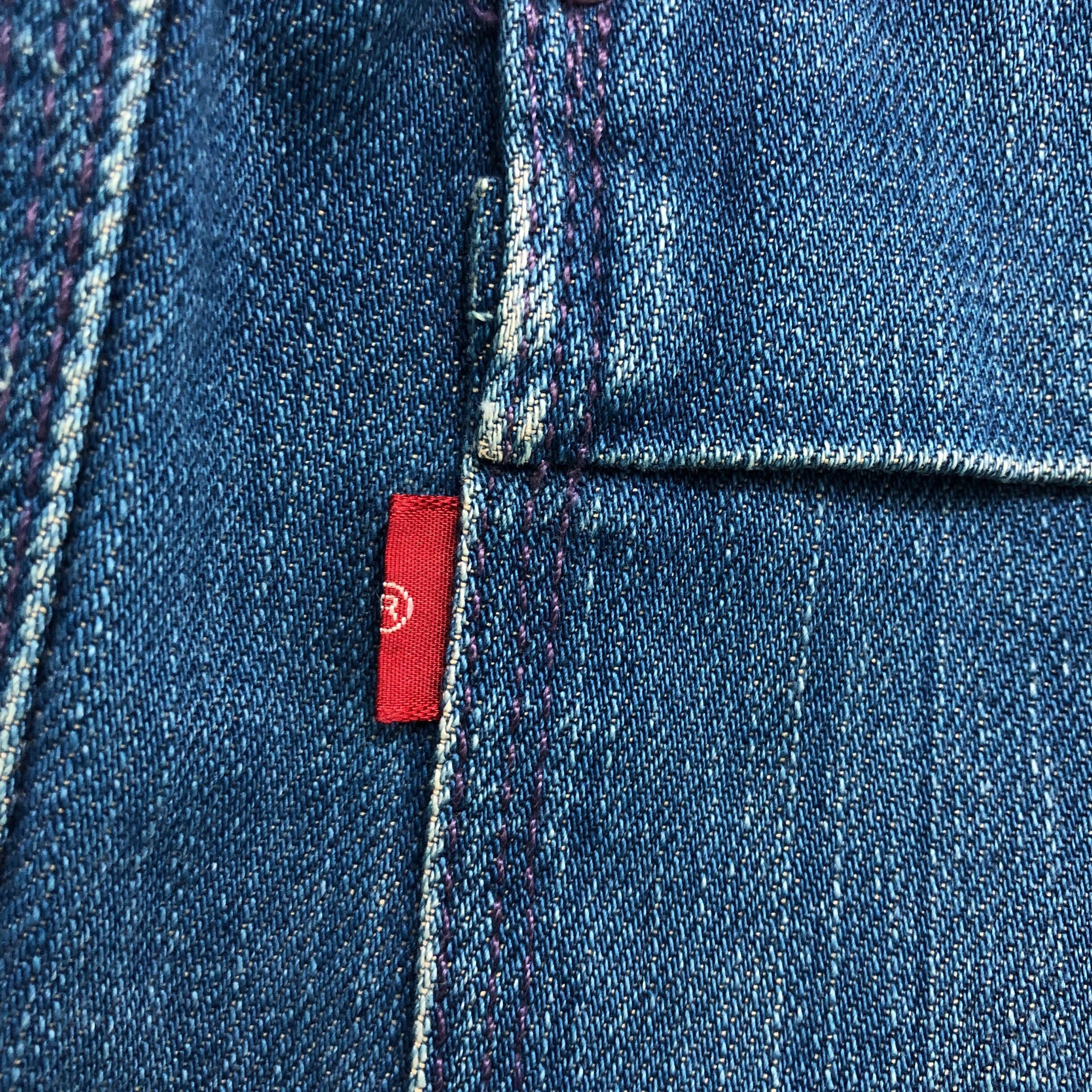 リーバイスレッド】アーカイヴ バックスリットデニムタイトスカート