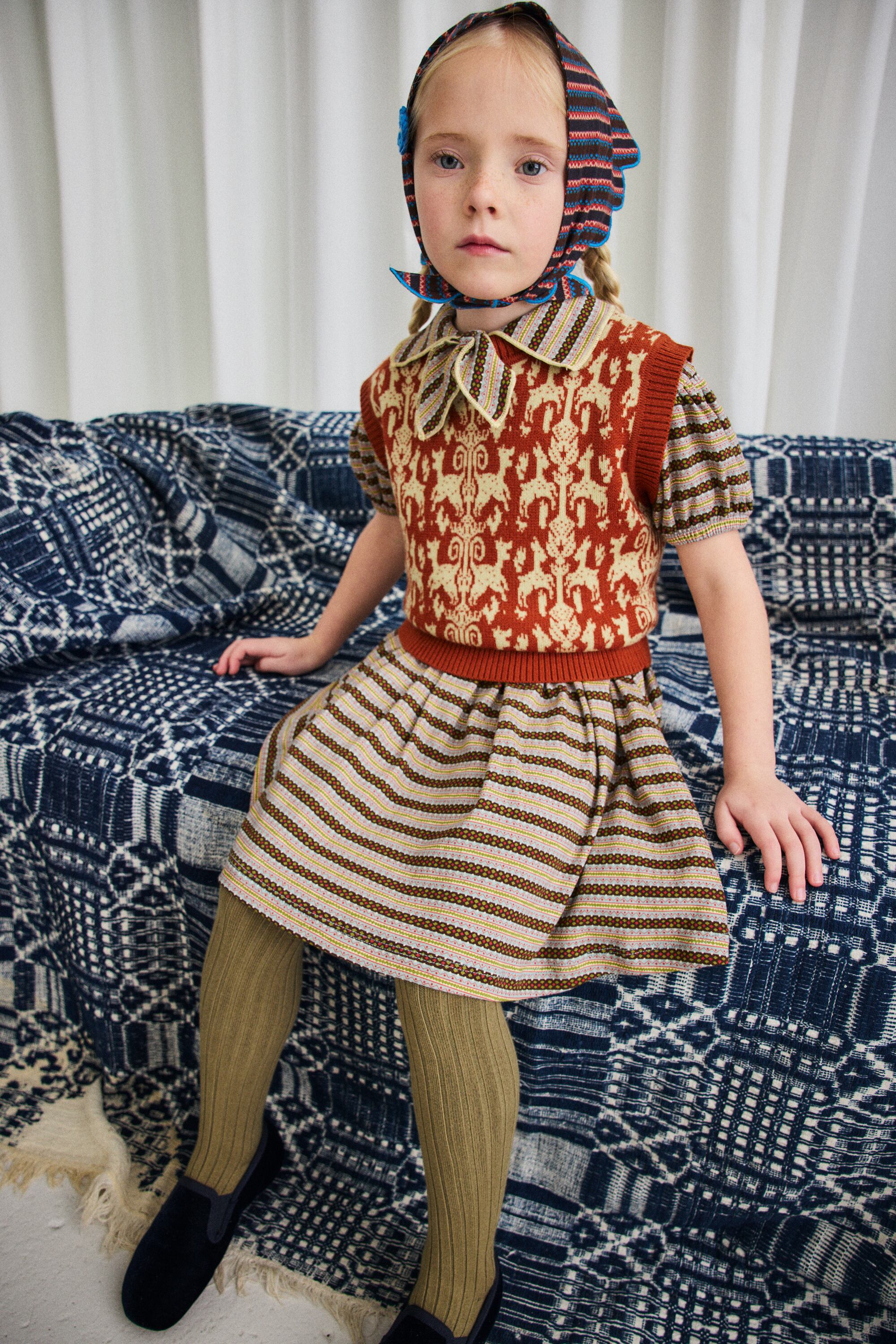 Misha&Puff 25AW 〉 Julien Top / Chili Spice Fauna Tapestry