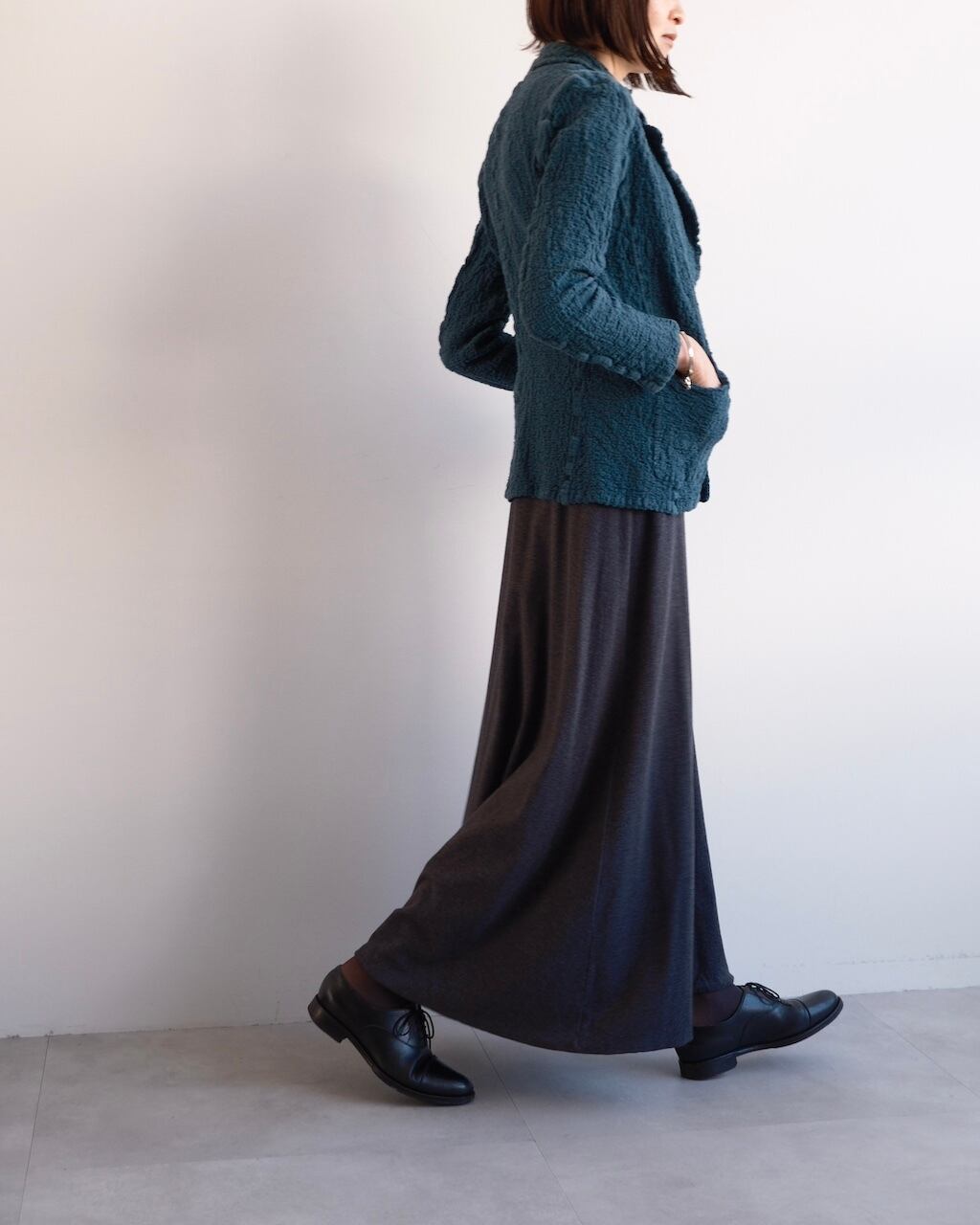 me ISSEY MIYAKE CAULIFLOWER TAILORED JACKET | dear closet