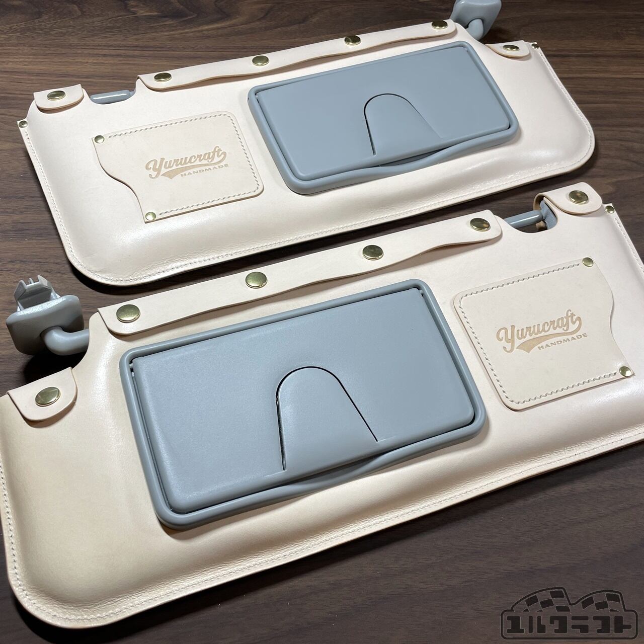 JB64JB74JC74ジムニーモールサンバイザーカバー（ナチュラル） | ユル