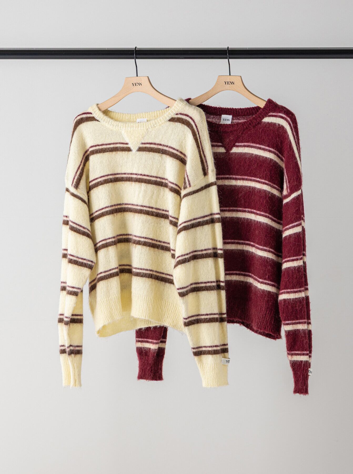 【11月上旬〜中旬入荷次第お届けのご予約】MULTI STRIPE KNIT PO Y264-92133 F Y264-92133