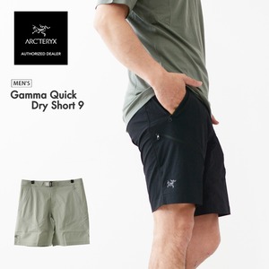ARC'TERYX [アークテリクス正規代理店] Gamma Quick Dry Short 9 Men's [X000010336] ガンマ クイックドライ ショーツ 9 インチ メンズ・ソフトシェルパンツ・ランニング・トレーニング・MEN'S [2026SS]