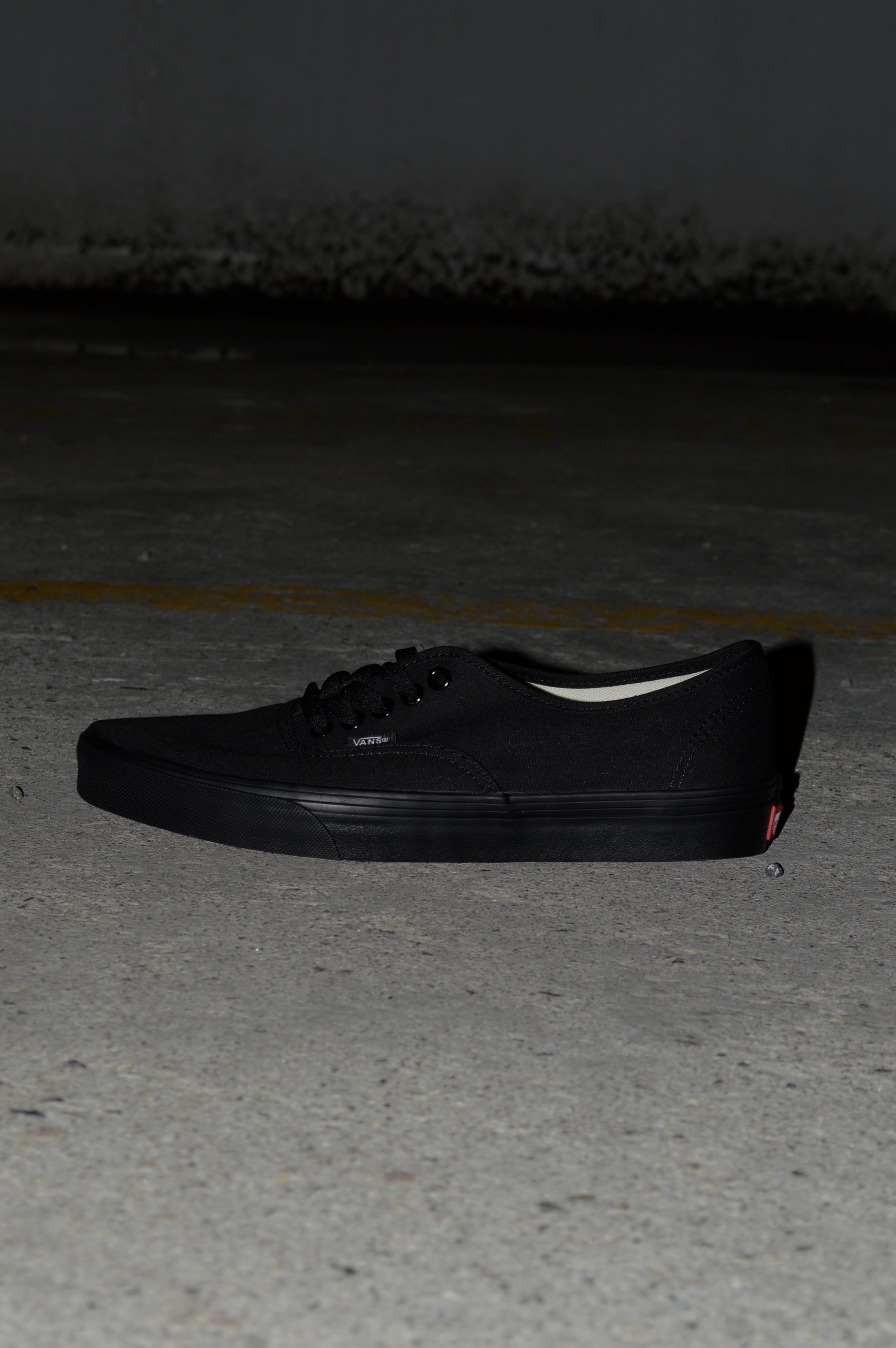 VANS Authentic Classic Line ALL BLACK (Black×Black) VN000EE3BKA