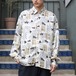 USA VINTAGE HORSE PATTERNED DESIGN SHIRT/アメリカ古着馬柄デザインシャツ