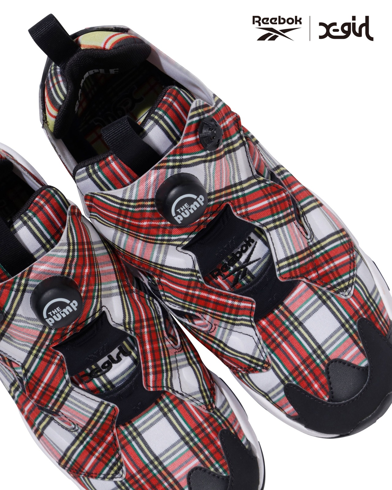 【XG×Reebok】PLAID INSTAPUMP FURY