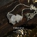 【017 Raindrop Collection】 ファーデンクォーツ 水晶 鉱物原石 シルバー925 ネックレス 天然石 アクセサリー (No.3232)