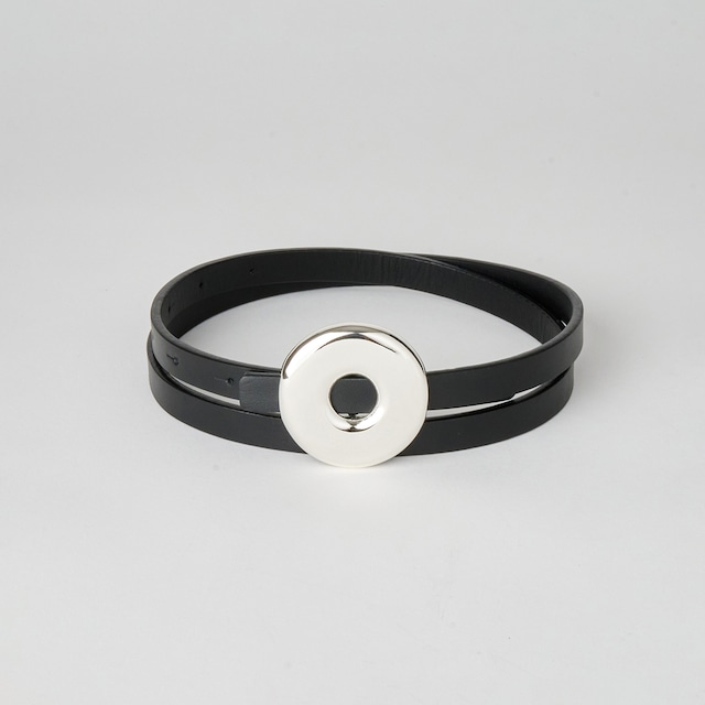 BELT CIRCLE13 SILVER