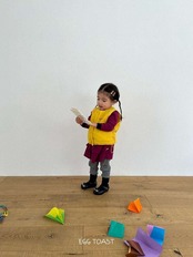 【取寄】EGG TOAST ｜ユニオンワンピース｜秋服｜韓国子供服｜26/AT