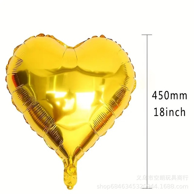 [即納]heart balloon red 5pieces