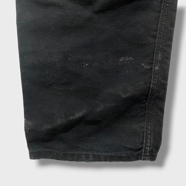 carhartt USA製 カーハート ダブルニーダックペインターパンツ ボロ系 雰囲気系 黒 W31