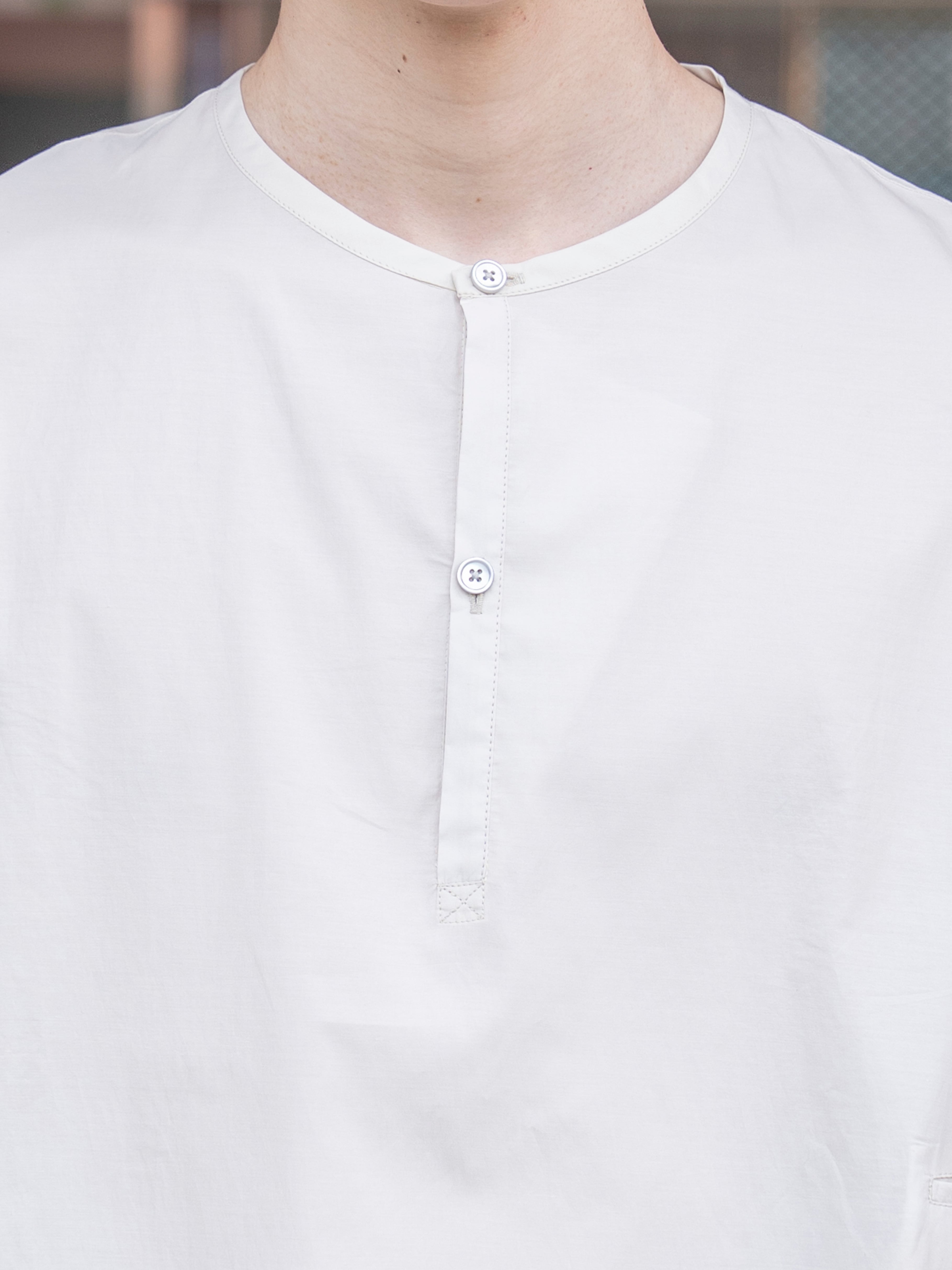 LEMAIRE VAREUSE TOP LIGHT CREAM OT0013 LF1500 | BEST PACKING STORE