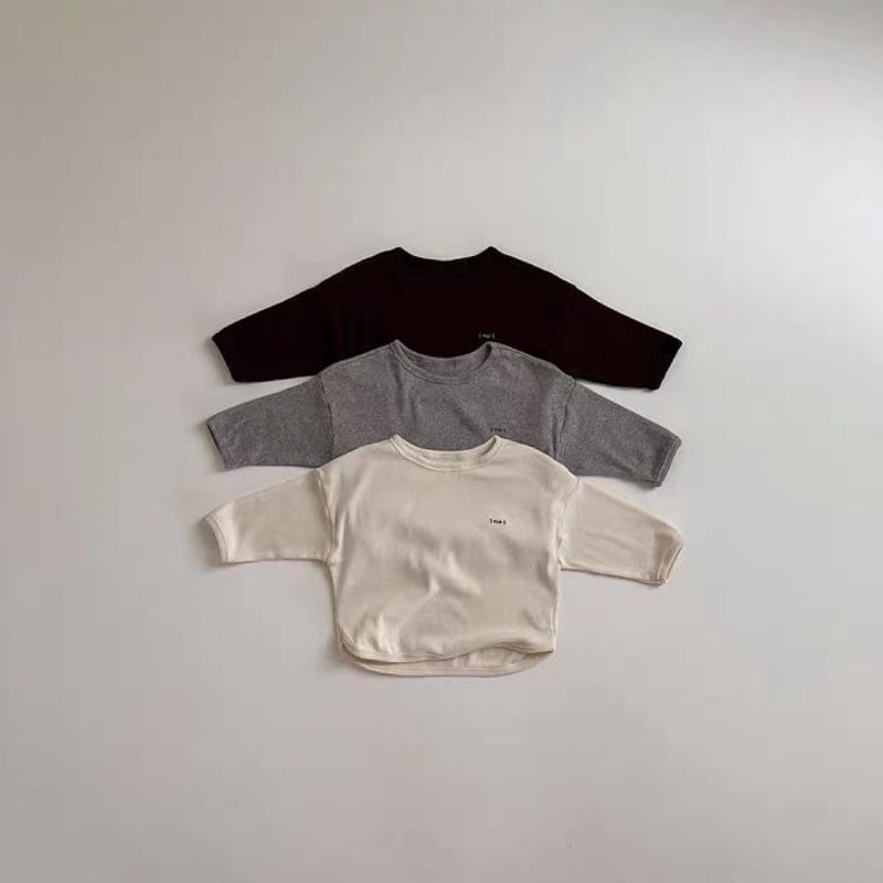 【BABY&KID】秋新作 丸襟トップス