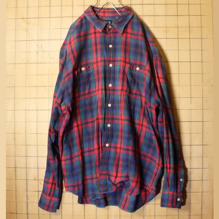 90s old gap オールドギャップ 半袖 シャツ ベージュ