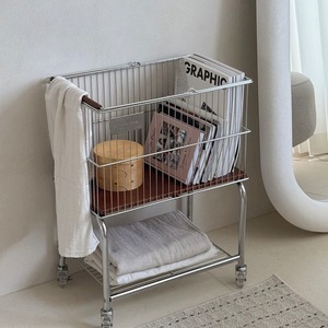 oldie handle trolley / オールディー ハンドル トローリー ランドリー キッチン 収納 棚 移動式 北欧 韓国 家具