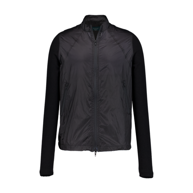 [UNDERMYCAR] MODULAR RIB SLEEVE JACKET - BLACK 正規品 韓国ブランド 韓国通販 韓国代行 韓国ファッション アンダーマイカー 日本 店舗