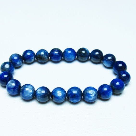 カイヤナイト ブレスレット 10mm 一点物 メール便可 [M便 1/10] 111-47986