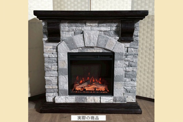 アウトレット157 / 18インチ 電気暖炉 パイオニア Ⅱ グレーストーン / サンプル品として先行入荷品 / ロイドグランデ / 送料、開梱・設置無料 / LLOYD GRANDE / ハイグレード電気暖炉シリーズ