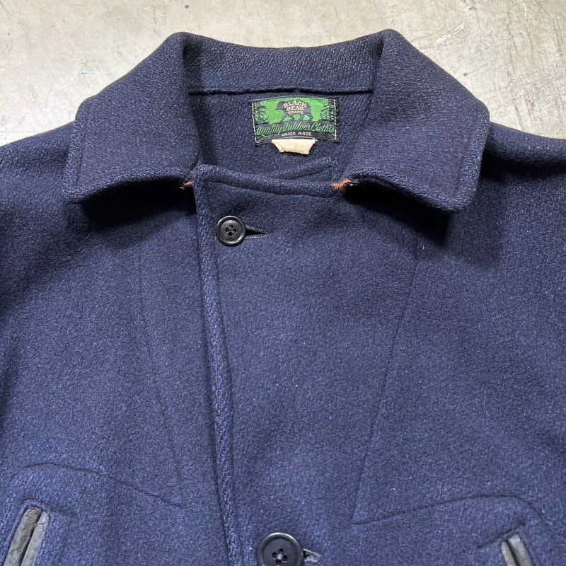 40's BLACK BEAR ウールジャケット