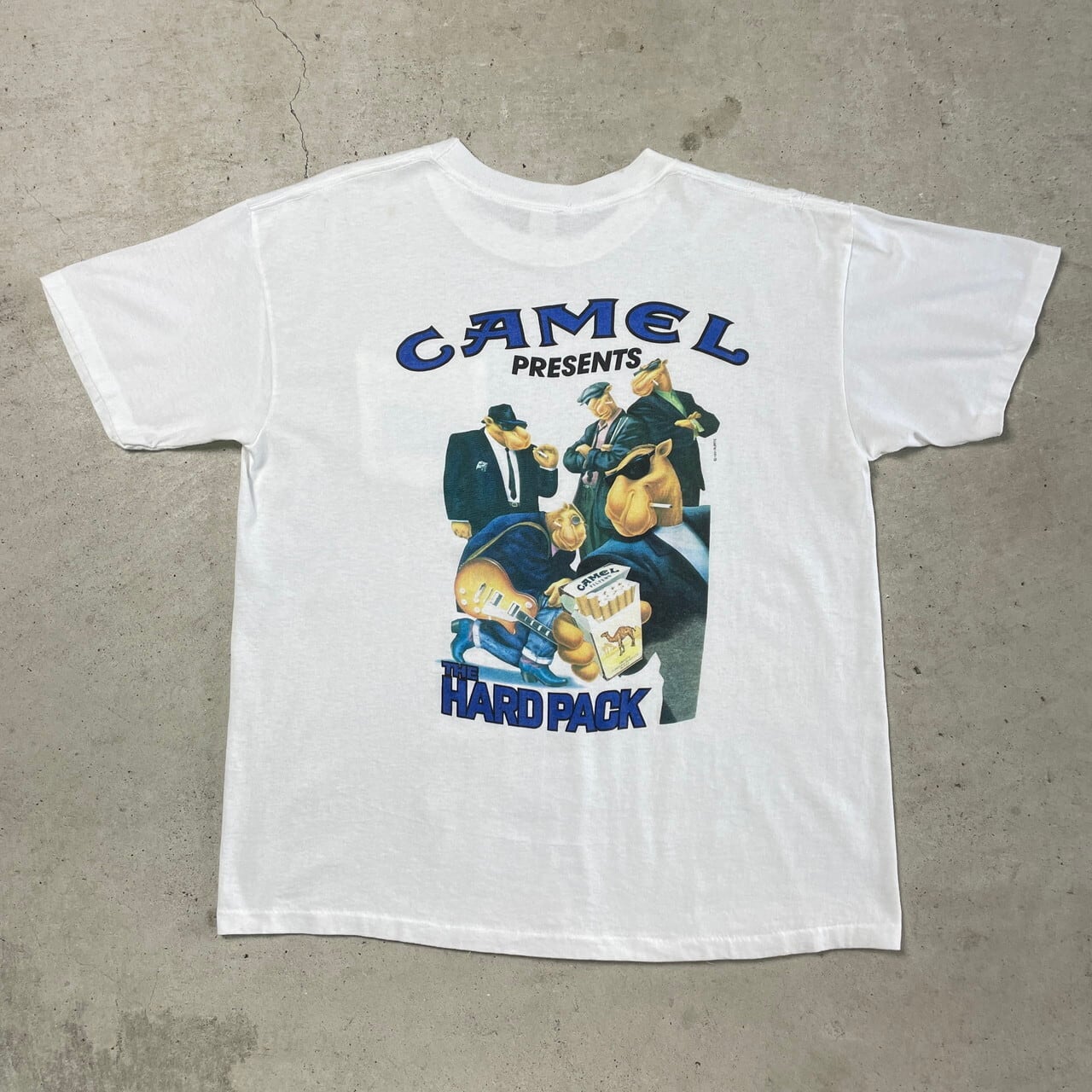 90年代 CAMEL THE HARD PACK キャメル タバコ ポケットTシャツ メンズ 