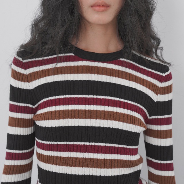 multi-border knit　J00450
