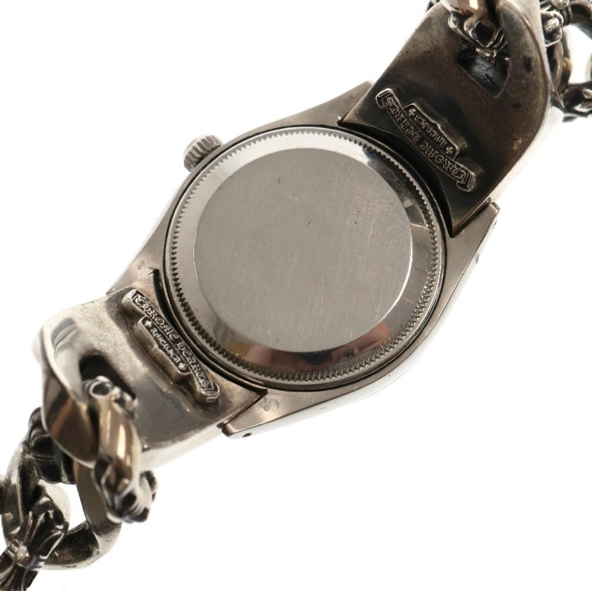 Airin マルチHリンク ウォッチブレス シルバー925 ロレックス CHROME HEARTS クロムハーツ × ロレックス オイスターパーペチュアル