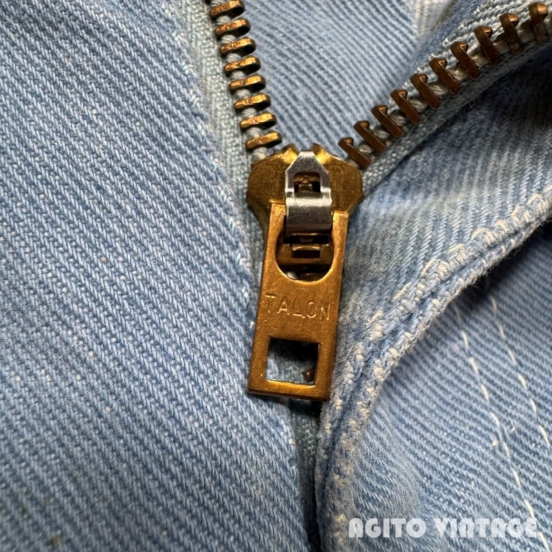 60's LEVI'S リーバイス 500L FADE BLUE DENIM フェードブルーデニム
