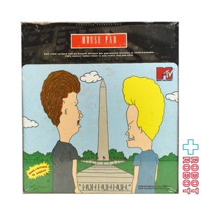 ビーバス&バットヘッドHUH HUH HUH マウスパッド 未開封