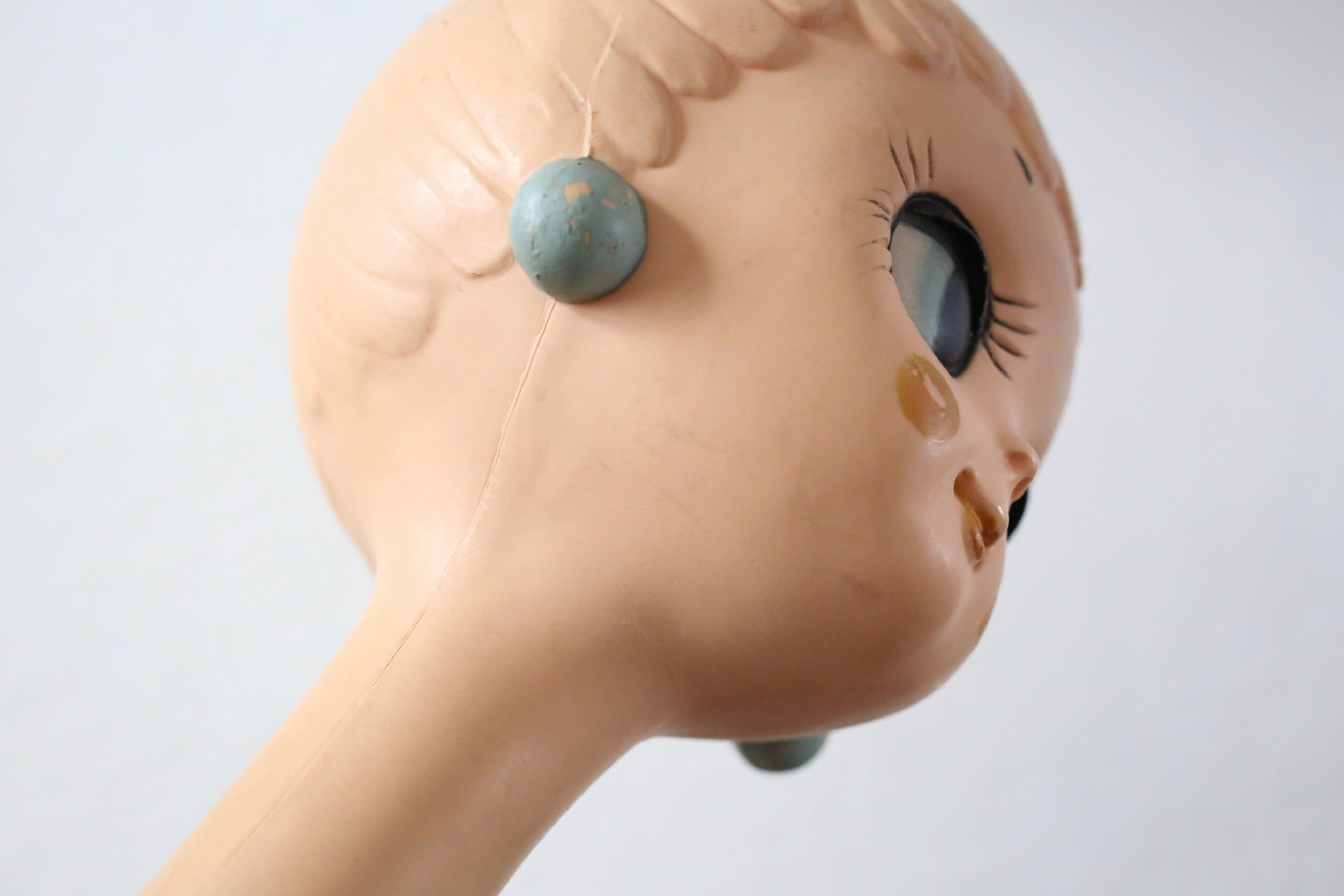 フランス アンティーク ヴィンテージ Twiggy ツィギー マネキンヘッド