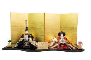 清水久遊作　親王飾り