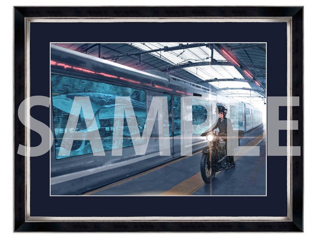 キノの旅 the Beautiful World 25周年記念 B4キャラファイングラフ C 駅