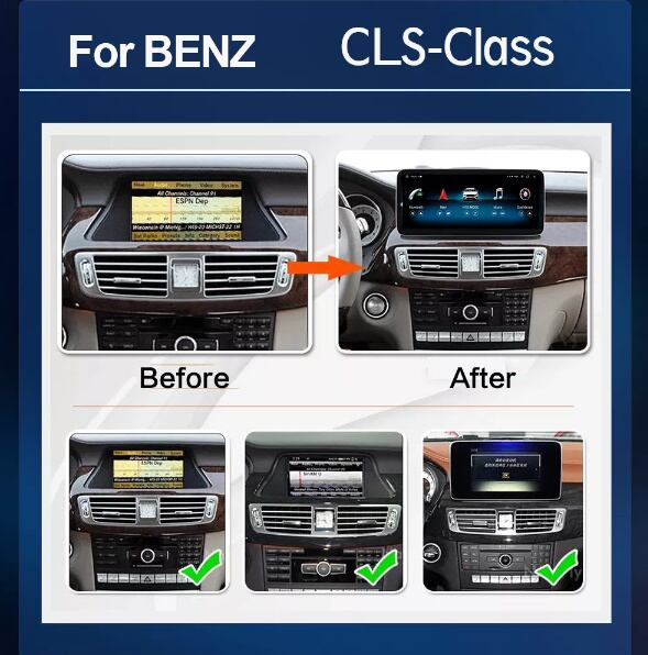 メルセデス・ベンツ CLSクラス W218 NTG5.0 アンドロイドナビ