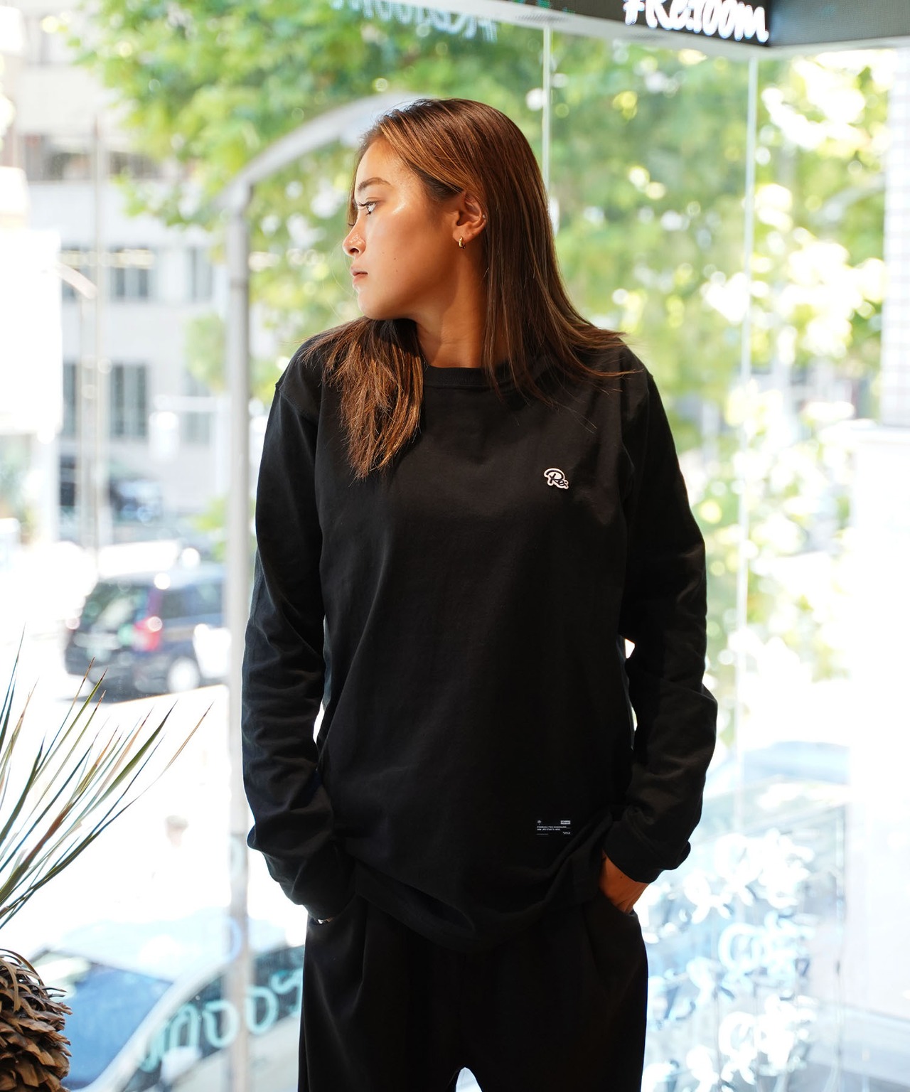 【#Re:room】Re: WAPPEN BASIC LONG SLEEVE［REC707］