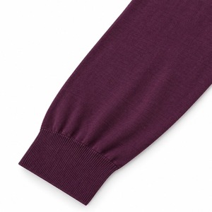 ★定価49,350円・新品未使用★ジョンスメドレー HARCOURT ハーコート エクストラファインメリノ モックネックニット フィグ Mサイズ