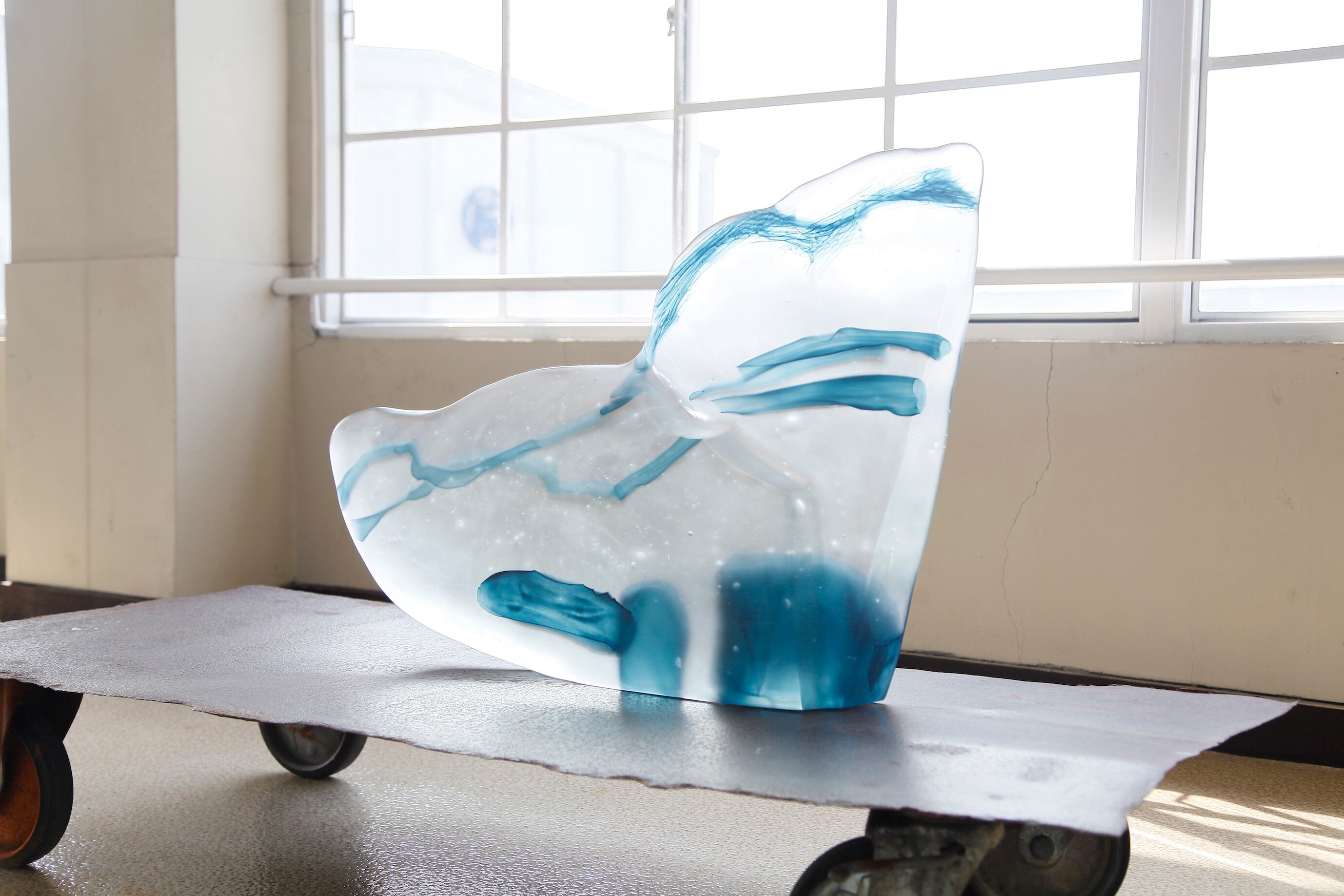 Seen time blue | ガラス工房つっつ / Glass Studio Tsuttsu