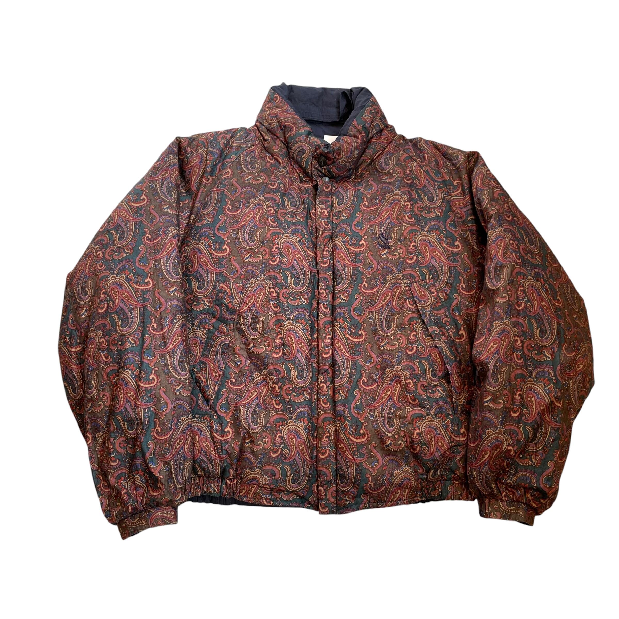 1990s NAUTICA reversible cotton downjacket