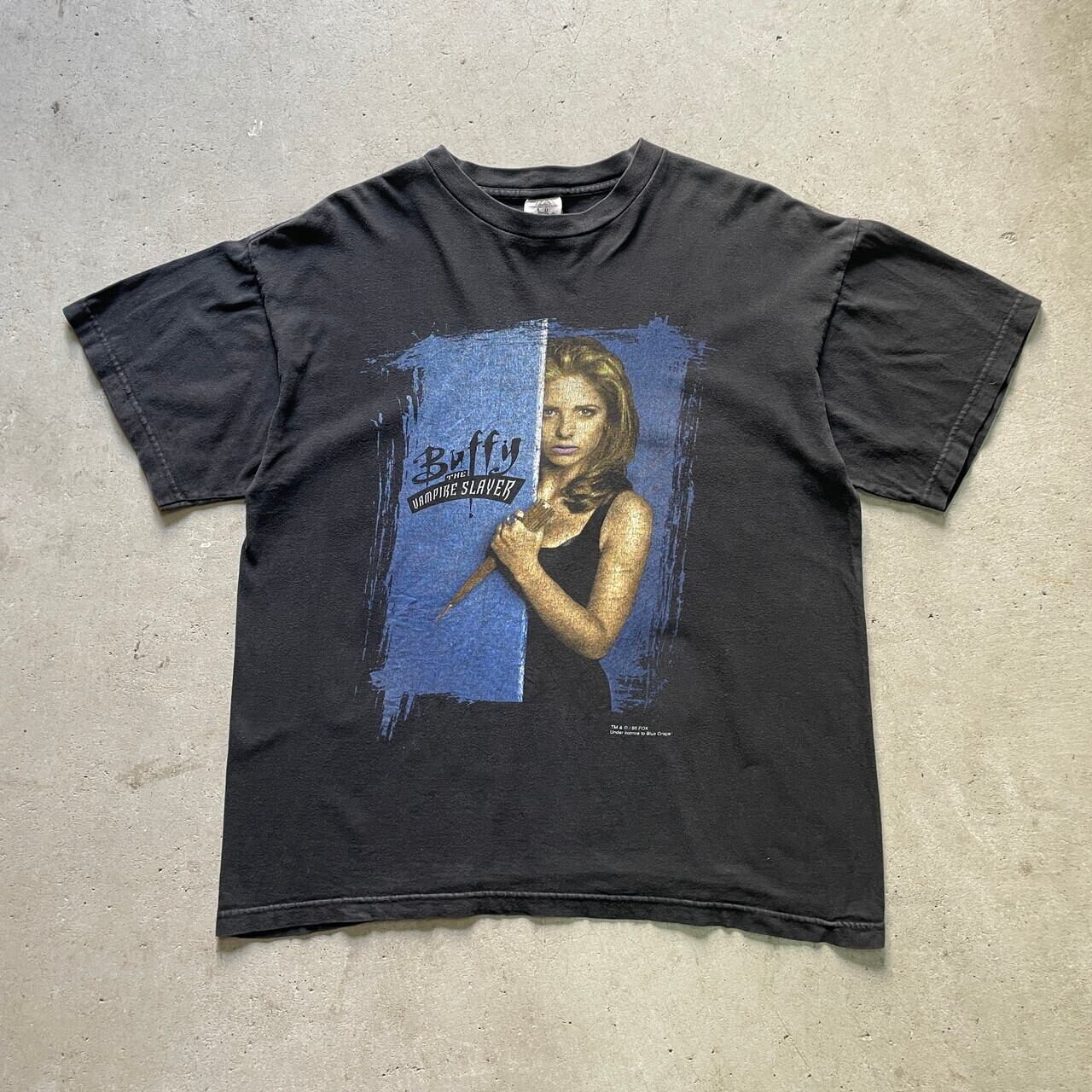 Buffy the vampire slayer映画 Tシャツ-アシックスイエロー29.0
