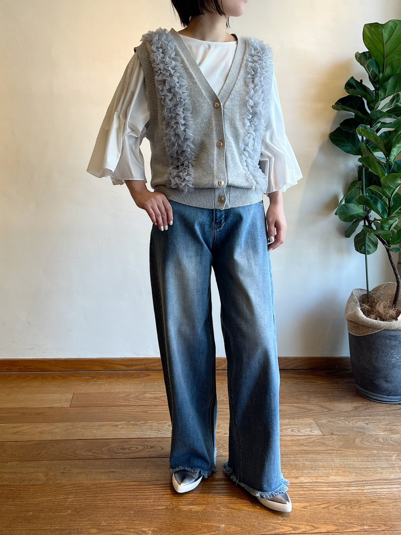 NEW】MARGAUX VINTAGE / パリジェンヌデニム | anouk