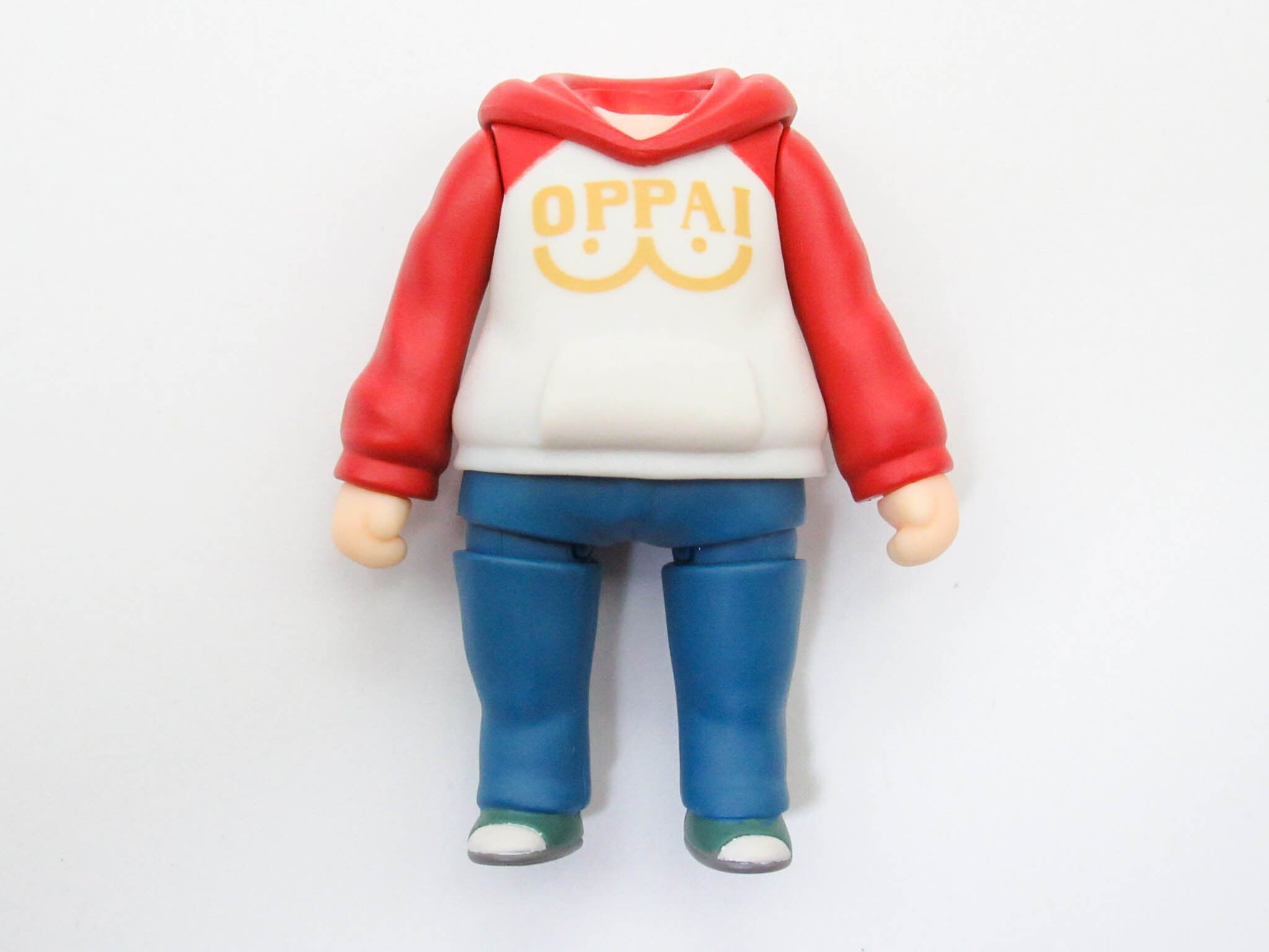 再入荷(A−ランク)【1081】 サイタマ OPPAI パーカーVer. 体パーツ 私服 ねんどろいど