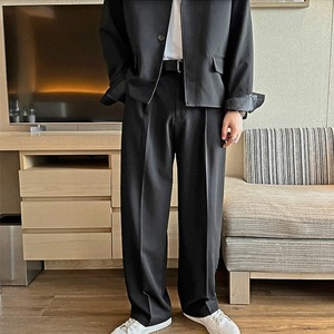 シンプルカジュアルパンツ（セットアップのジャケットあり）　MT0080421