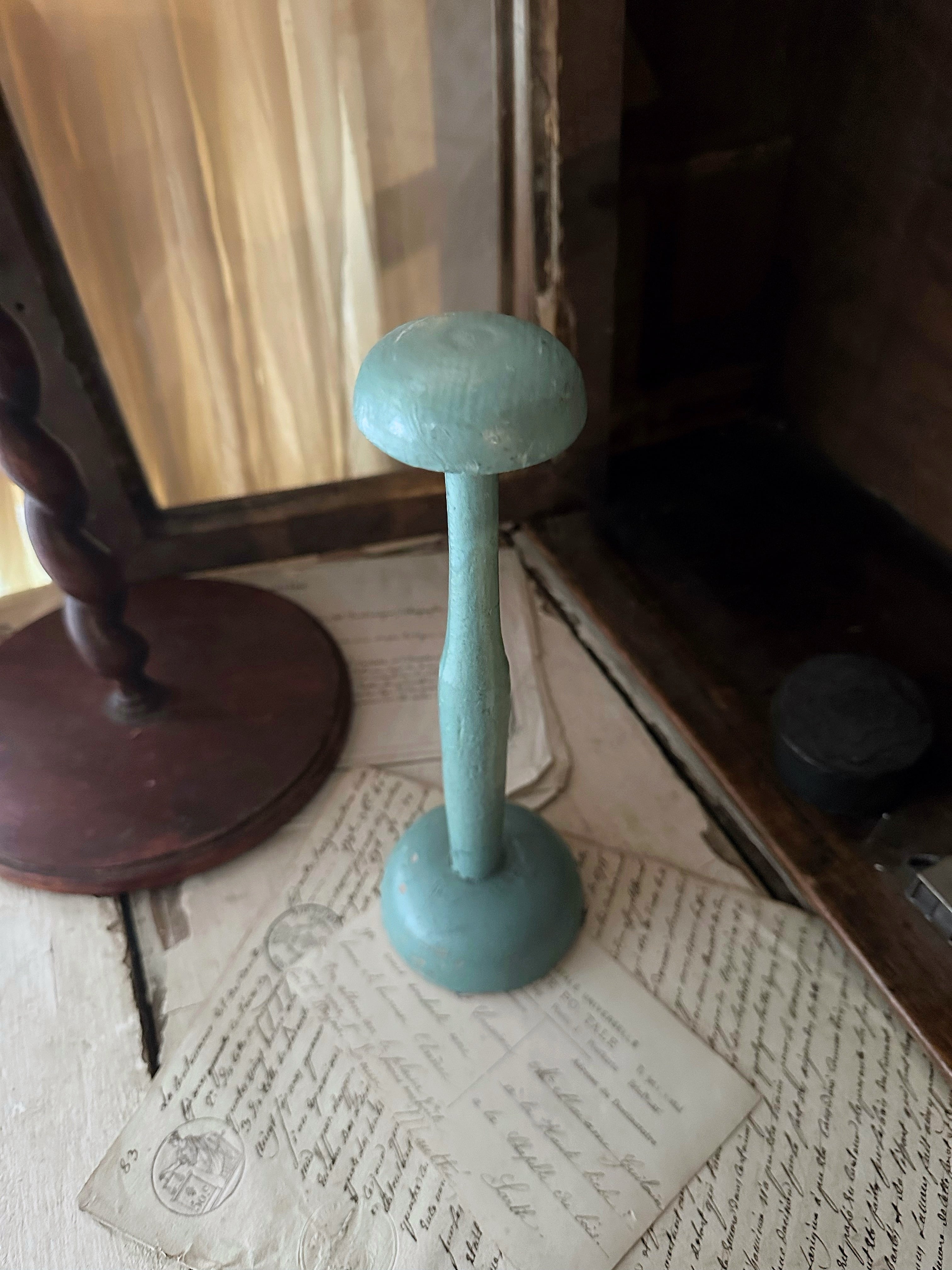 子供用France木製ハットスタンド グリーン | Brocante de La Cocotte