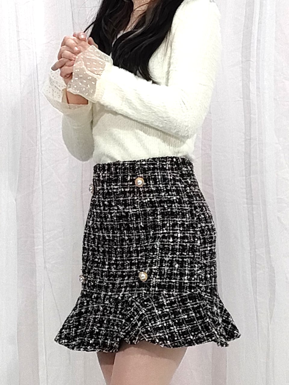 韓国11am  ツイードスカートとても素敵なお品です