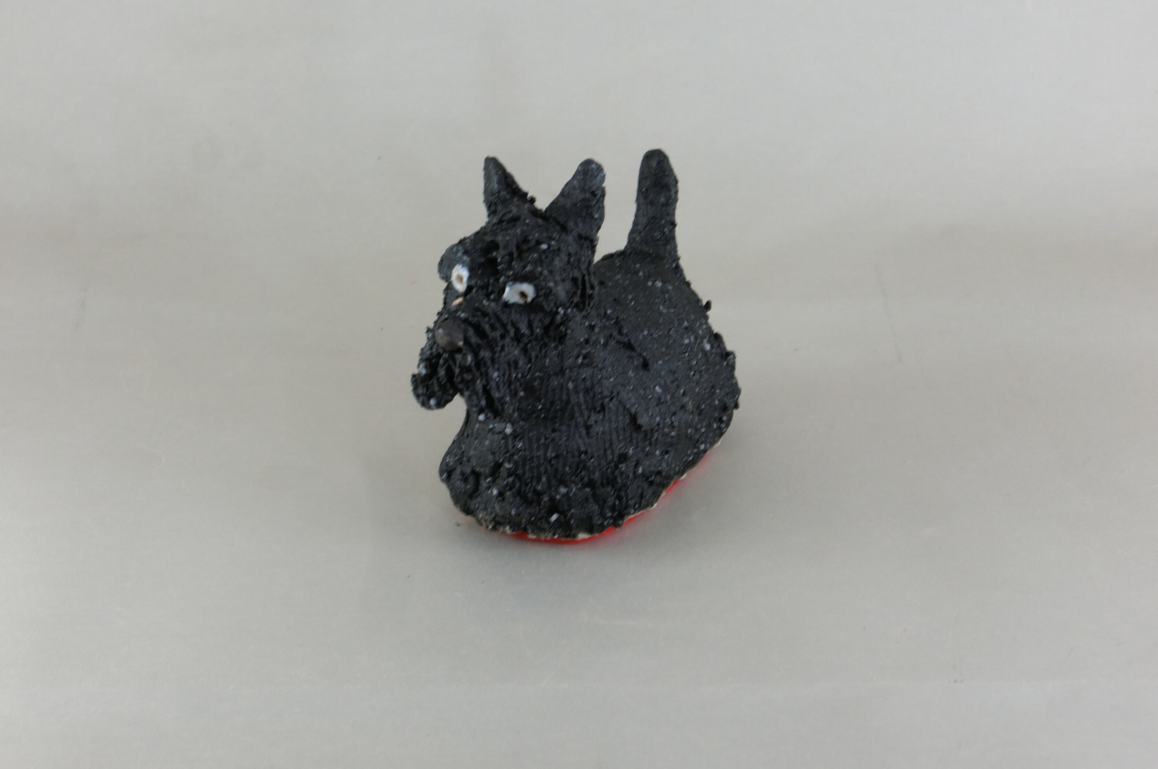 幸生窯　前川幸市作　犬　スコティッシュテリア