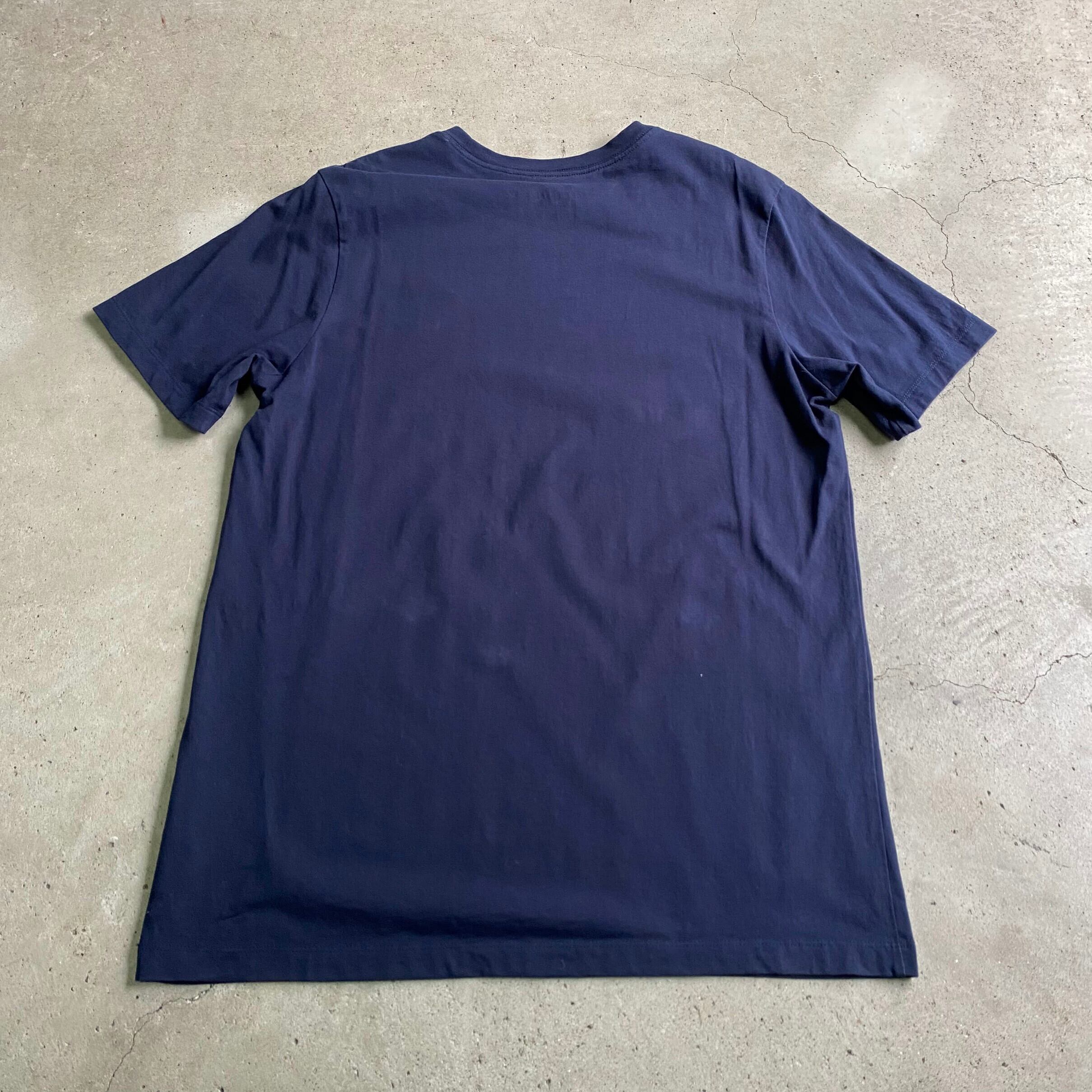 NIKE ナイキ ワンポイントロゴ刺? ワッペン Tシャツ メンズL 古着