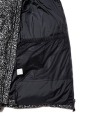 T/W Jacquard Down Jacket -Black-